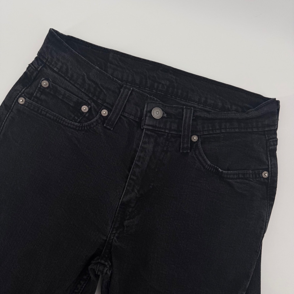Levi Strauss Co 514 Black Straight Fit Mens Jeans W29‎ L32